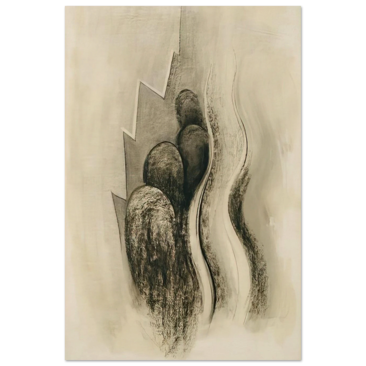 Drawing XIII Poster | Georgia O'Keeffe Poster | Georgia O Keeffe Prints