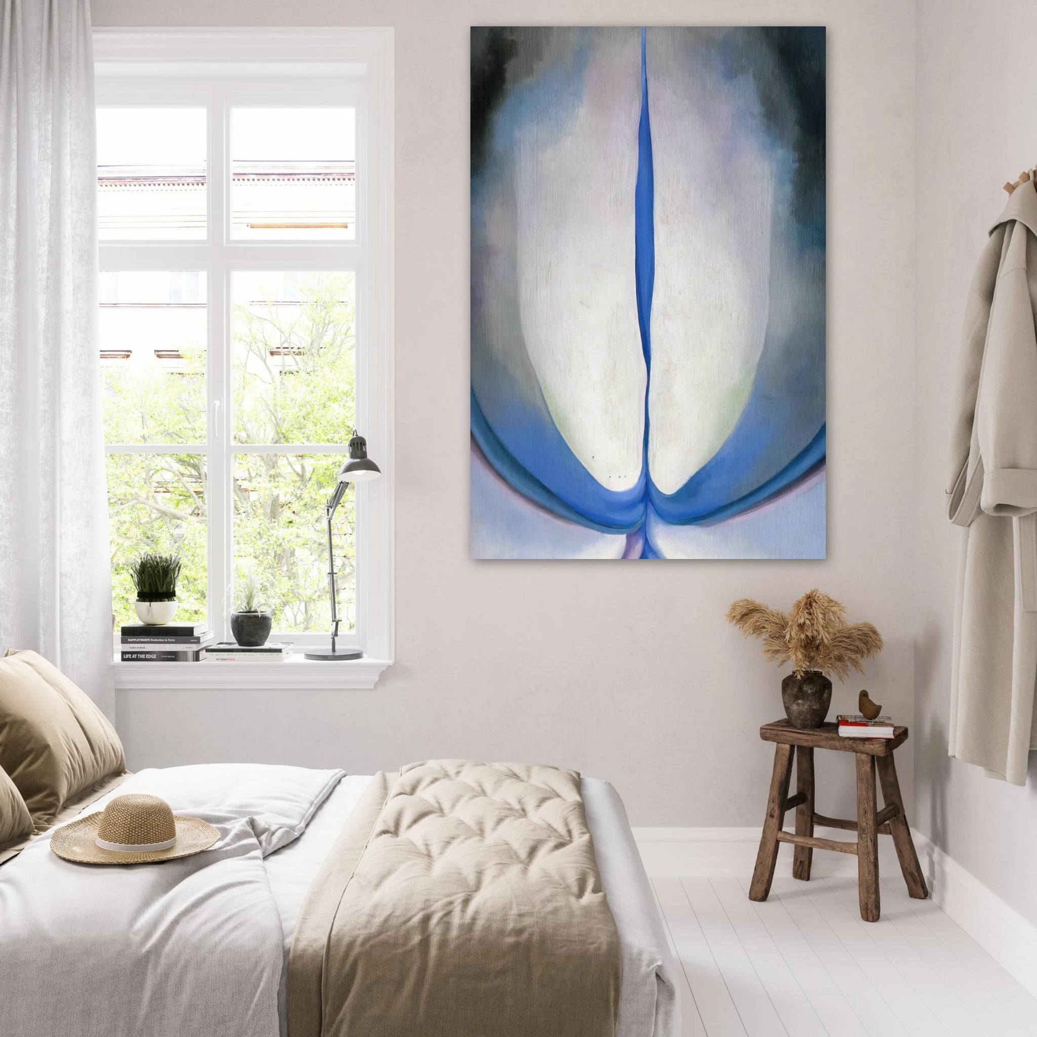 Blue Line Poster | Georgia O'Keeffe Poster | Georgia O Keeffe Prints