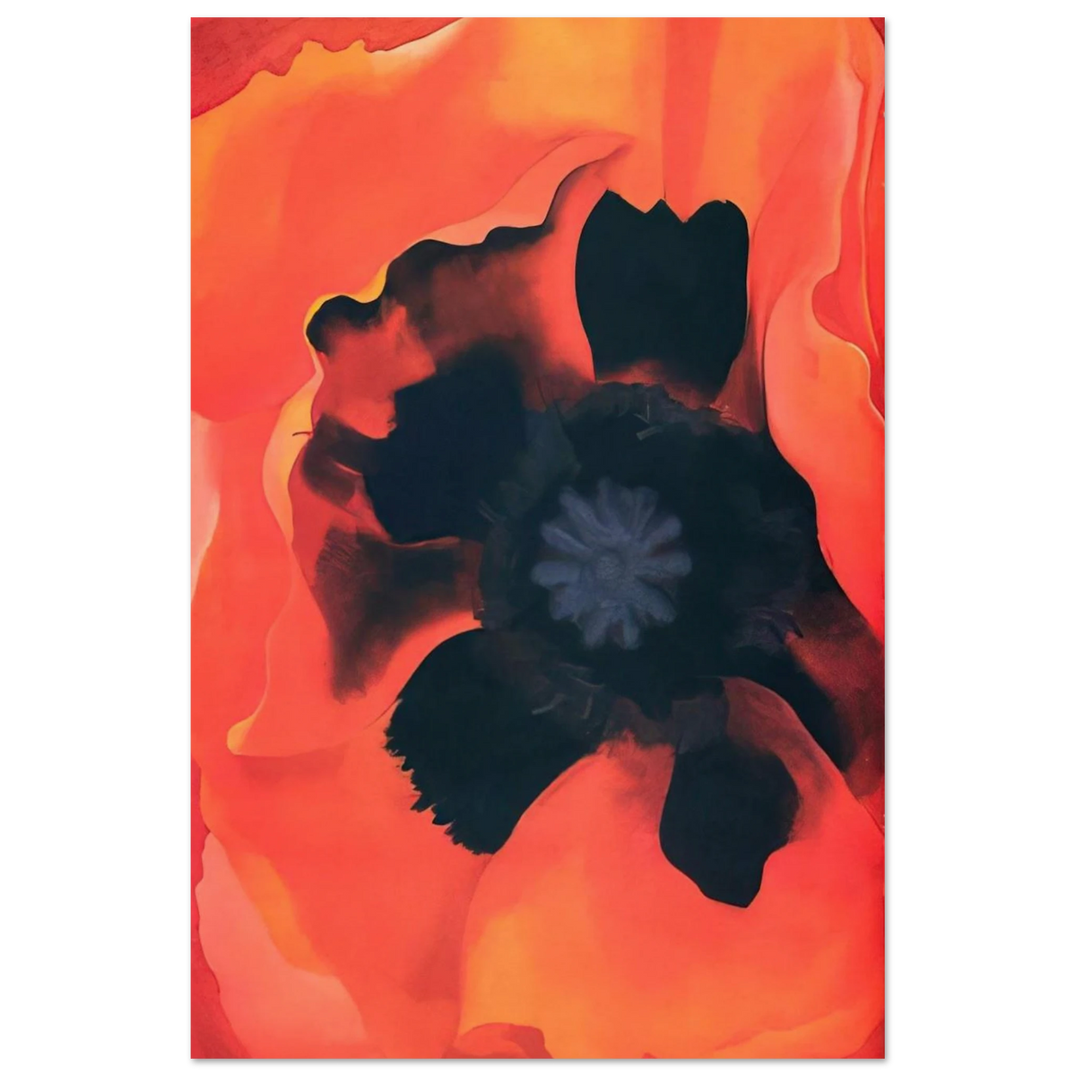 Poppy 2 Poster | Georgia O'Keeffe Poster | Georgia O Keeffe Prints
