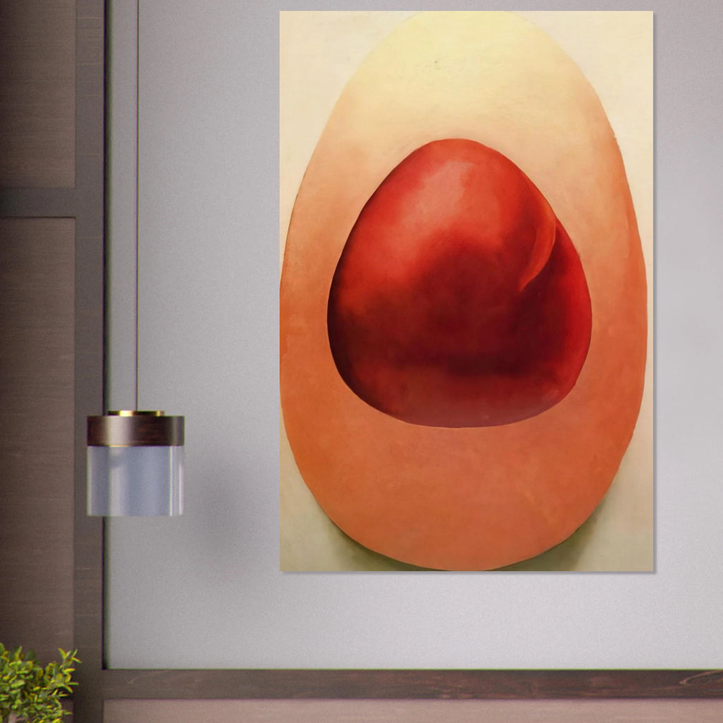 Red and Pink Rocks Poster | Georgia O'Keeffe Poster | Georgia O Keeffe Prints