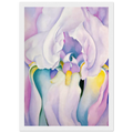 Light of Iris Framed Poster | Georgia O'Keeffe Framed Prints Wall Art | Georgia O Keeffe Prints