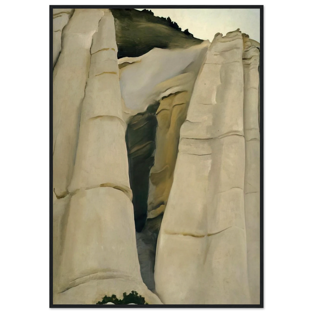 From the White Place Framed Poster | Georgia O'Keeffe Framed Prints Wall Art | Georgia O Keeffe Prints