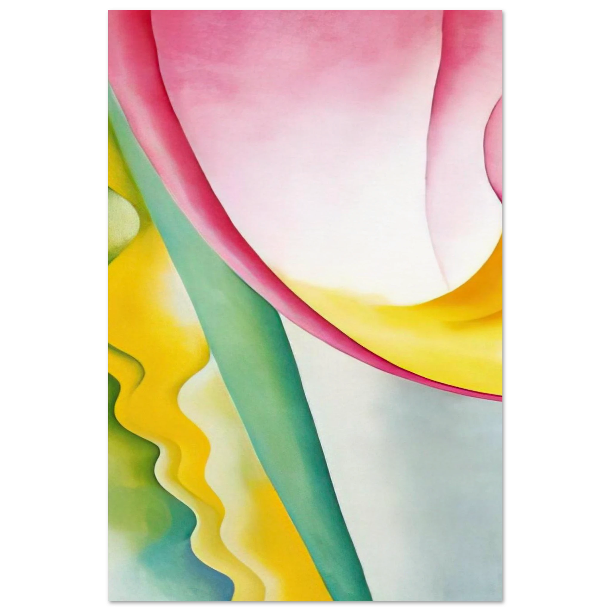 Abstraction No. 77  Tulip  Poster | Georgia O'Keeffe Poster | Georgia O Keeffe Prints