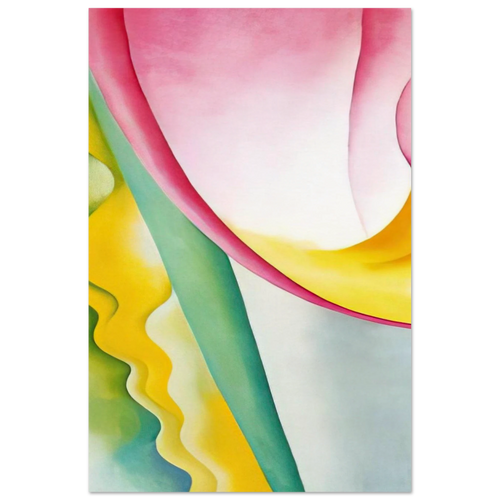 Abstraction No. 77  Tulip  Poster | Georgia O'Keeffe Poster | Georgia O Keeffe Prints