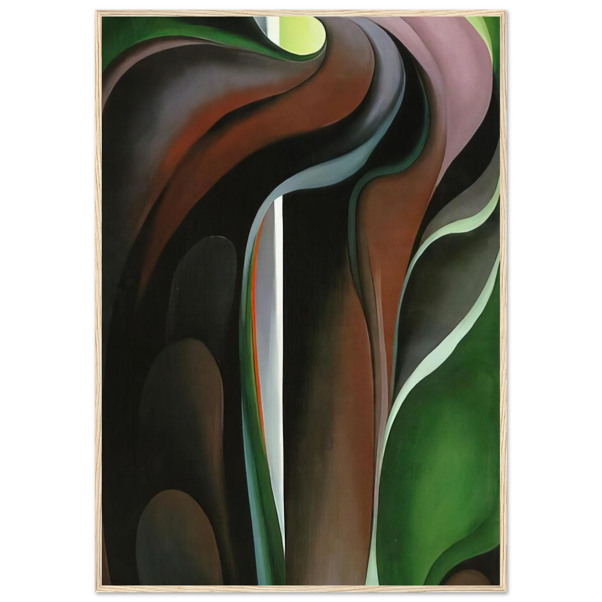 Jack-in-the-Pulpit ?V Framed Poster | Georgia O'Keeffe Framed Prints Wall Art | Georgia O Keeffe Prints