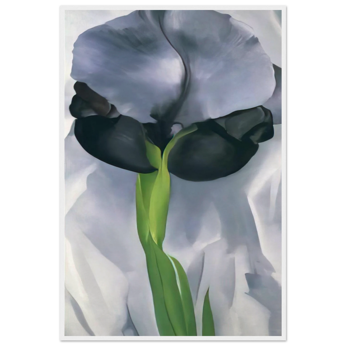 Iris 7 Framed Poster | Georgia O'Keeffe Framed Prints Wall Art | Georgia O Keeffe Prints