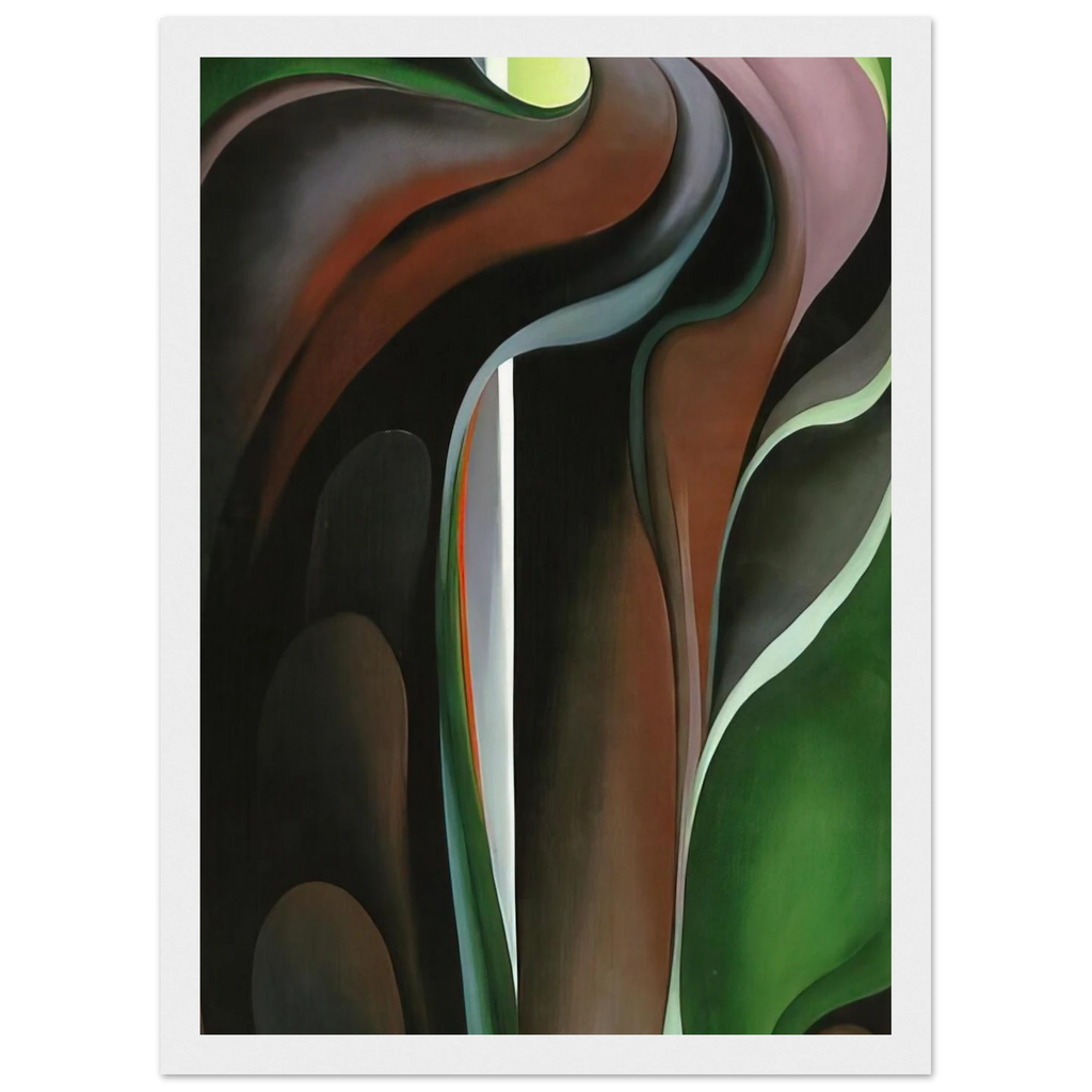 Jack-in-the-Pulpit ?V Framed Poster | Georgia O'Keeffe Framed Prints Wall Art | Georgia O Keeffe Prints