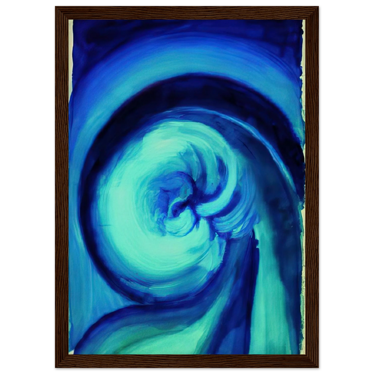 Blue I Framed Poster | Georgia O'Keeffe Framed Prints Wall Art | Georgia O Keeffe Prints