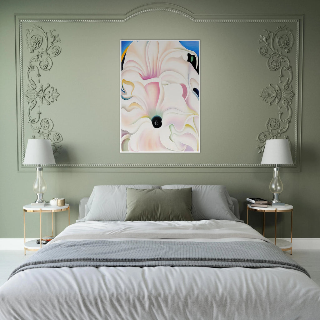 Bella Donna Framed Poster | Georgia O'Keeffe Framed Prints Wall Art | Georgia O Keeffe Prints