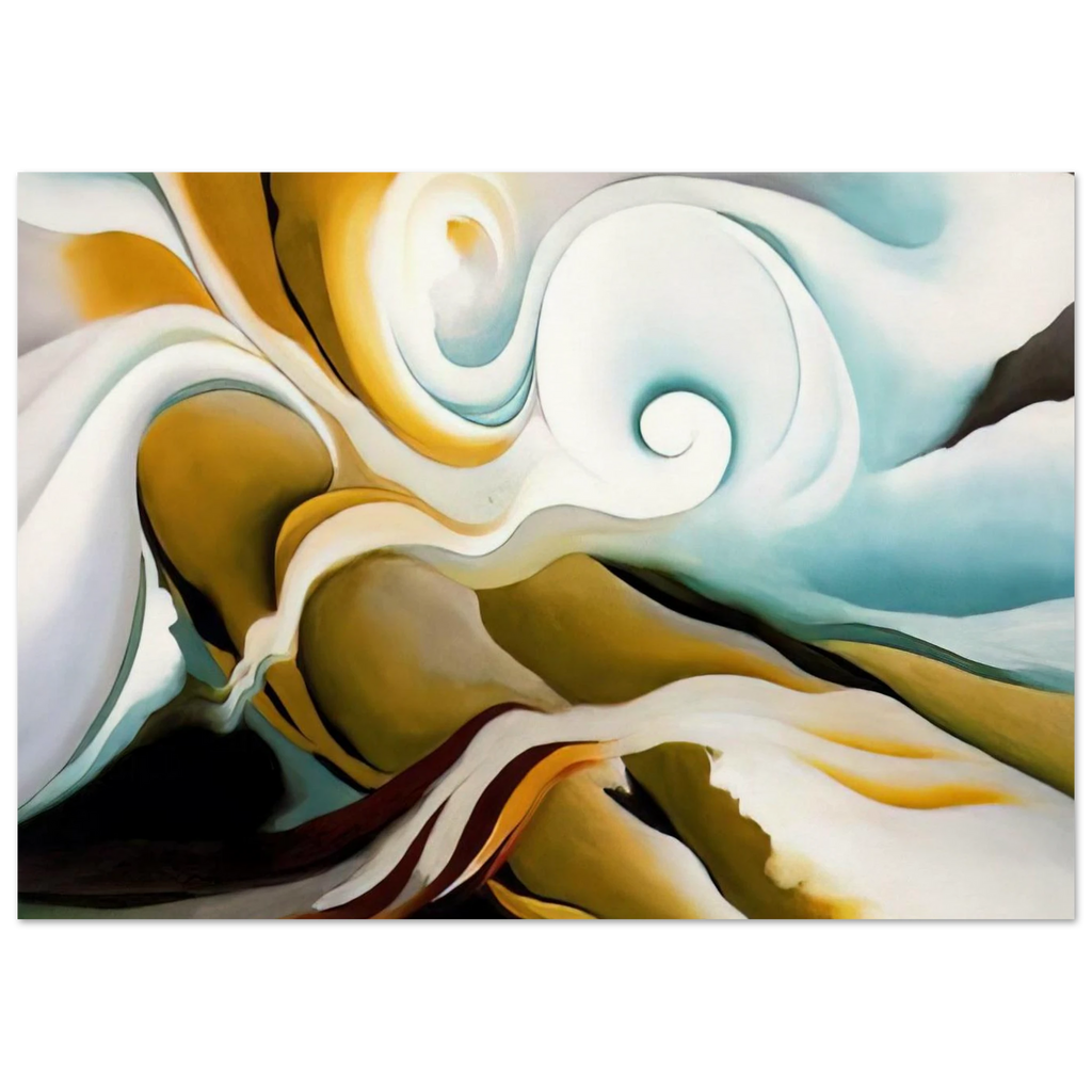 Nature Forms Gasp Poster | Georgia O'Keeffe Poster | Georgia O Keeffe Prints