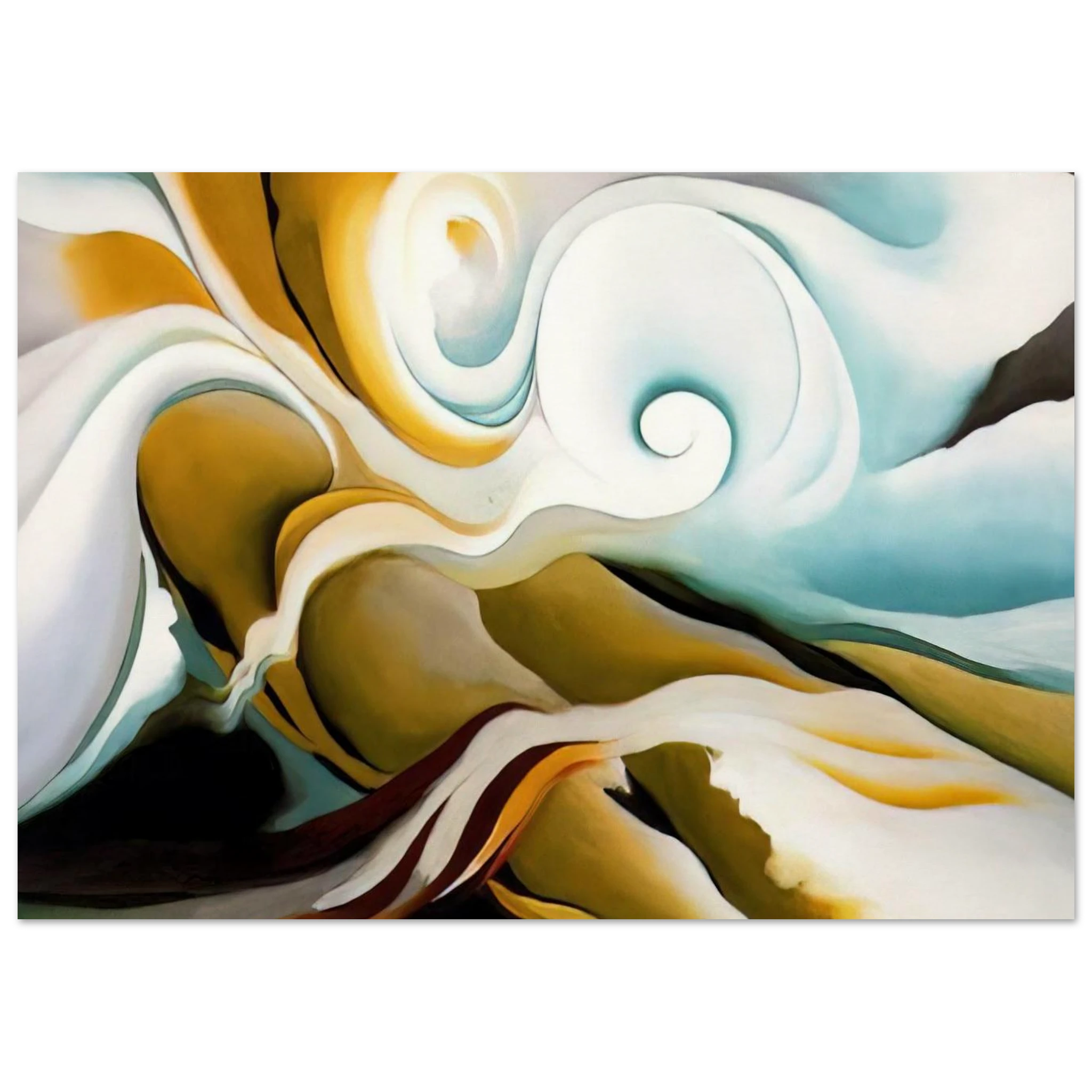 Nature Forms Gasp Poster | Georgia O'Keeffe Poster | Georgia O Keeffe Prints