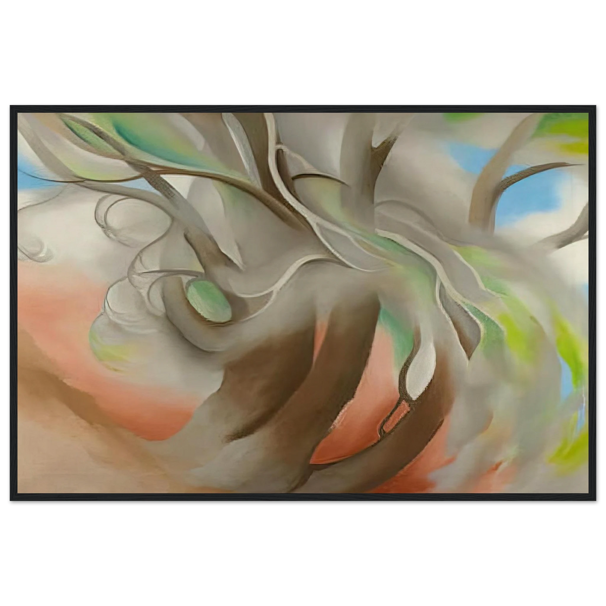 Spring Tree No. II Framed Poster | Georgia O'Keeffe Framed Prints Wall Art | Georgia O Keeffe Prints
