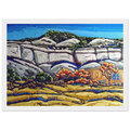 Ghost Ranch Painting Framed Poster | Georgia O'Keeffe Framed Prints Wall Art | Georgia O Keeffe Prints