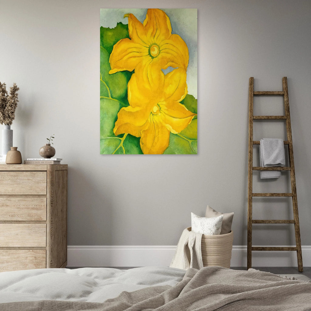 Squash Blossoms I Poster | Georgia O'Keeffe Poster | Georgia O Keeffe Prints