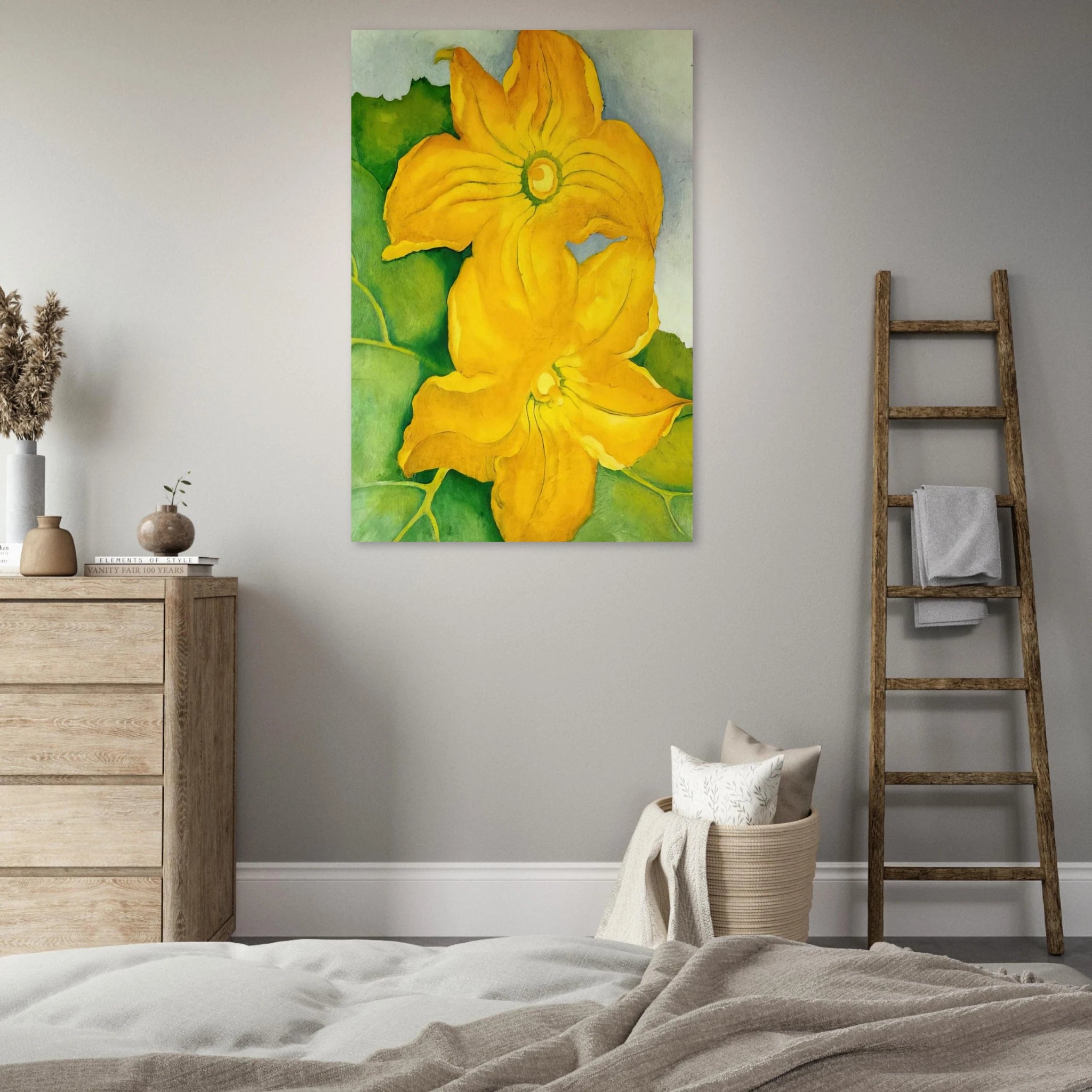 Squash Blossoms I Poster | Georgia O'Keeffe Poster | Georgia O Keeffe Prints