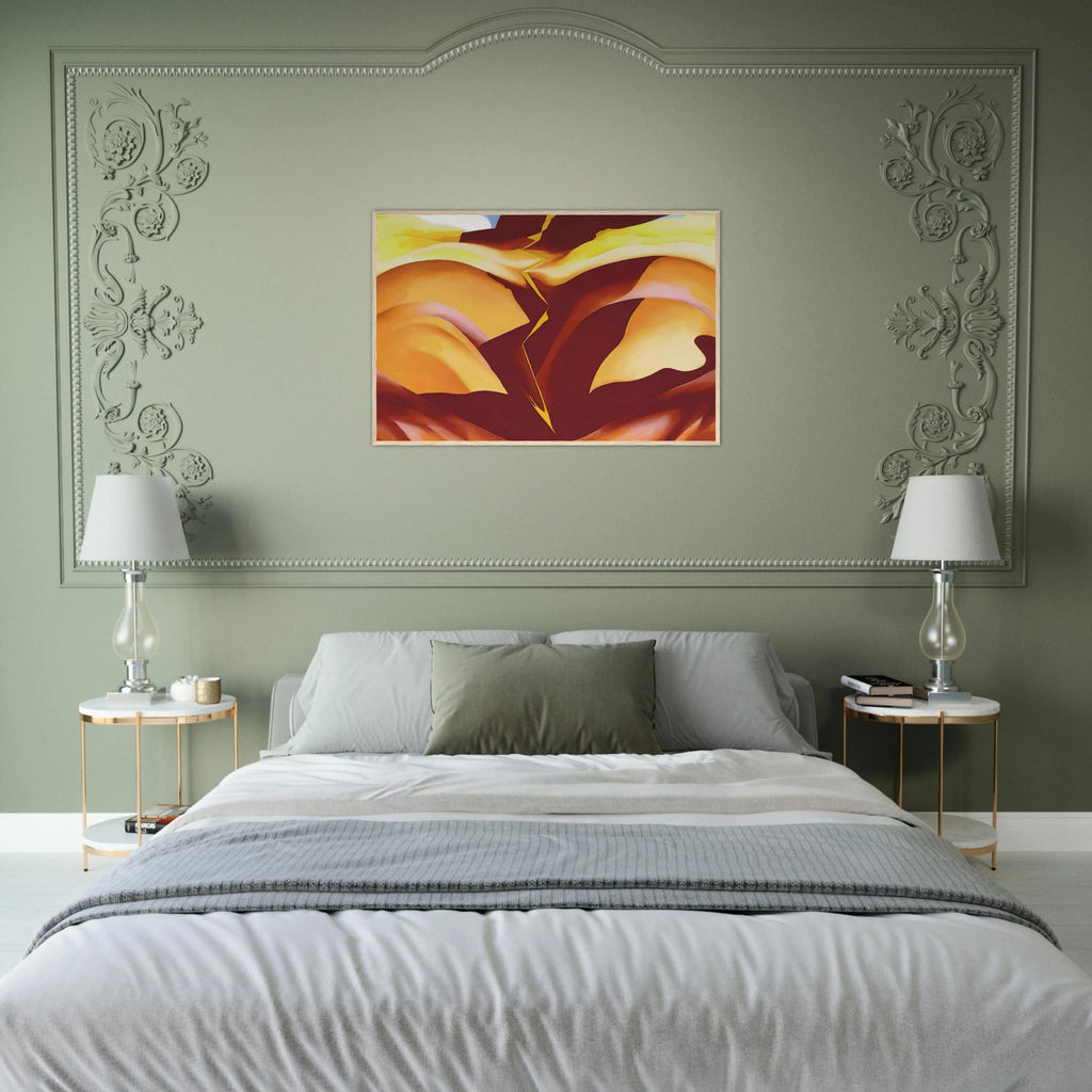 Black Place IV Framed Poster | Georgia O'Keeffe Framed Prints Wall Art | Georgia O Keeffe Prints