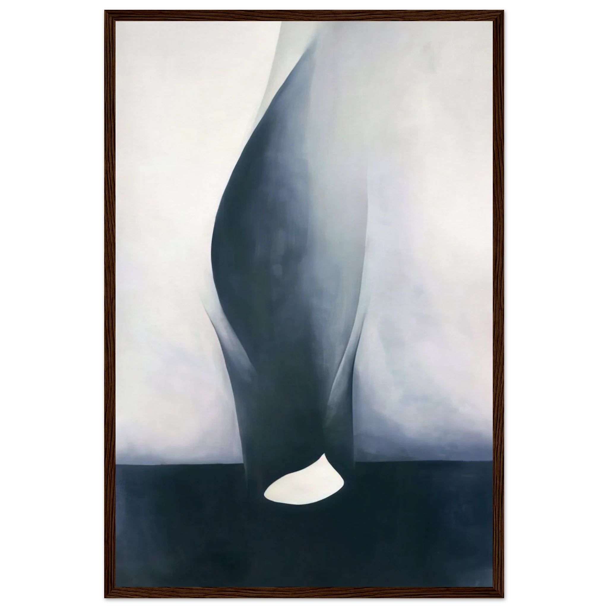 Shell and Old Shingle VI Framed Poster | Georgia O'Keeffe Framed Prints Wall Art | Georgia O Keeffe Prints
