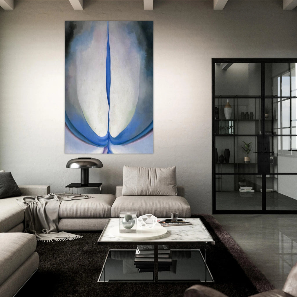 Blue Line Poster | Georgia O'Keeffe Poster | Georgia O Keeffe Prints