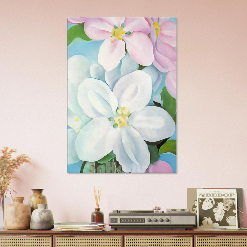 Apple Blossoms Canvas | Georgia O'Keeffe Canvas | Georgia O Keeffe Prints