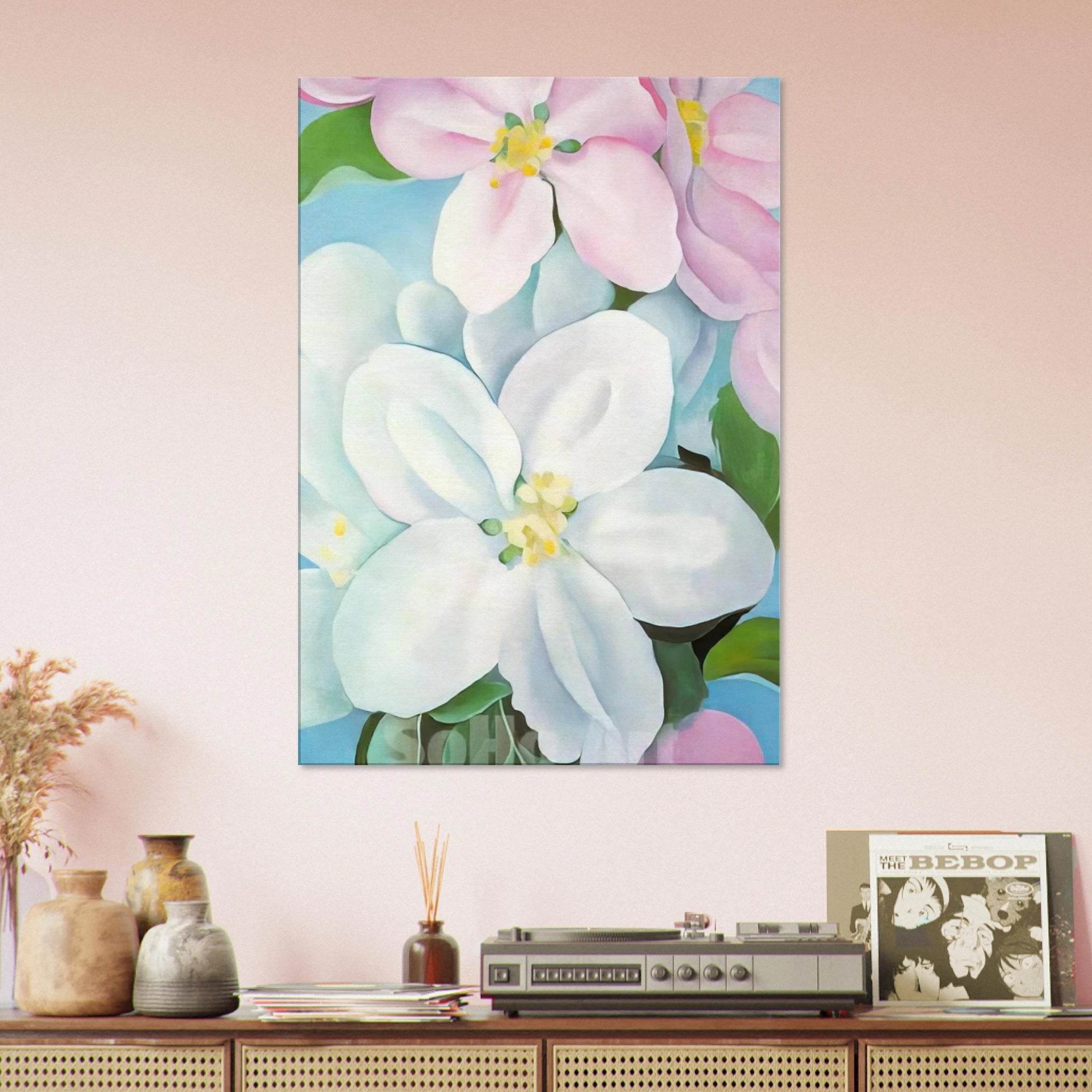 Apple Blossoms Canvas | Georgia O'Keeffe Canvas | Georgia O Keeffe Prints