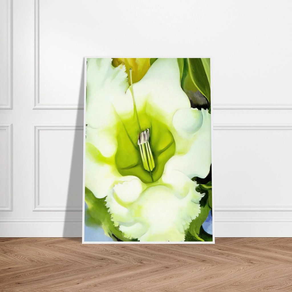 Cup Of Silver Ginger Framed Poster | Georgia O'Keeffe Framed Prints Wall Art | Georgia O Keeffe Prints