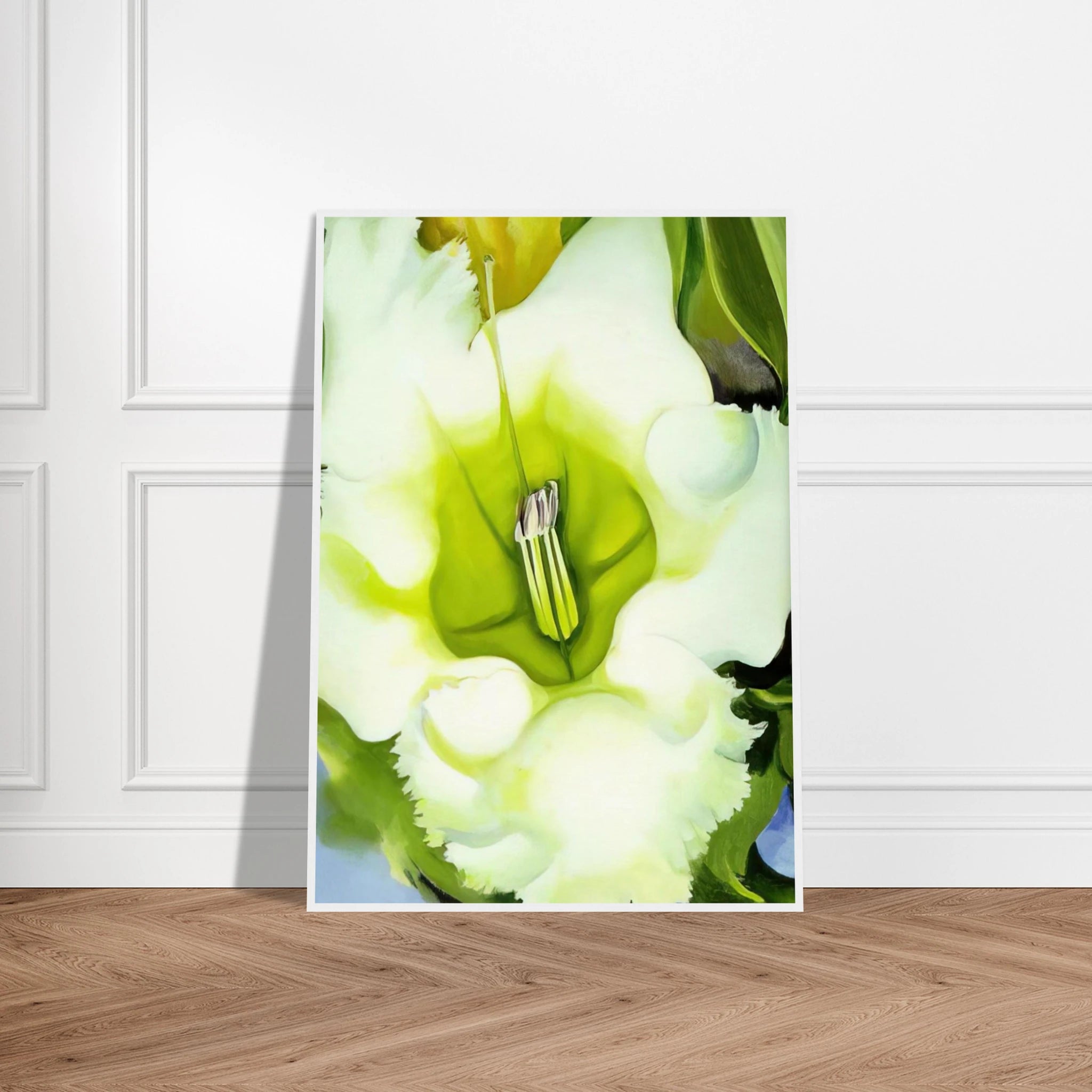 Cup Of Silver Ginger Framed Poster | Georgia O'Keeffe Framed Prints Wall Art | Georgia O Keeffe Prints