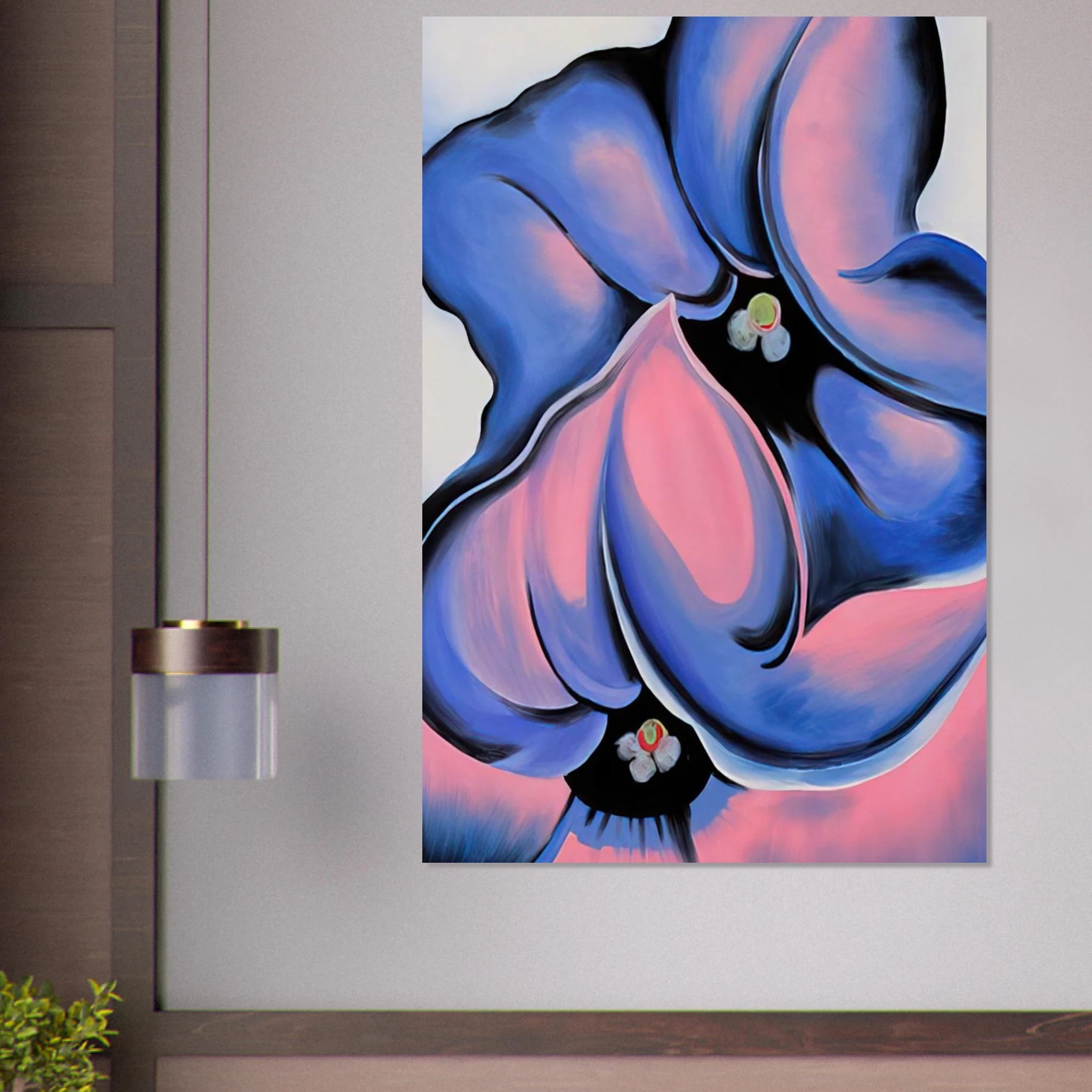 Purple Petunia Poster | Georgia O'Keeffe Poster | Georgia O Keeffe Prints
