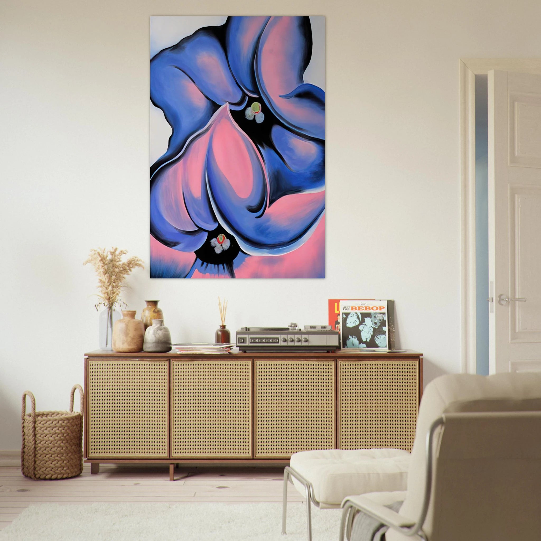 Purple Petunia Poster | Georgia O'Keeffe Poster | Georgia O Keeffe Prints