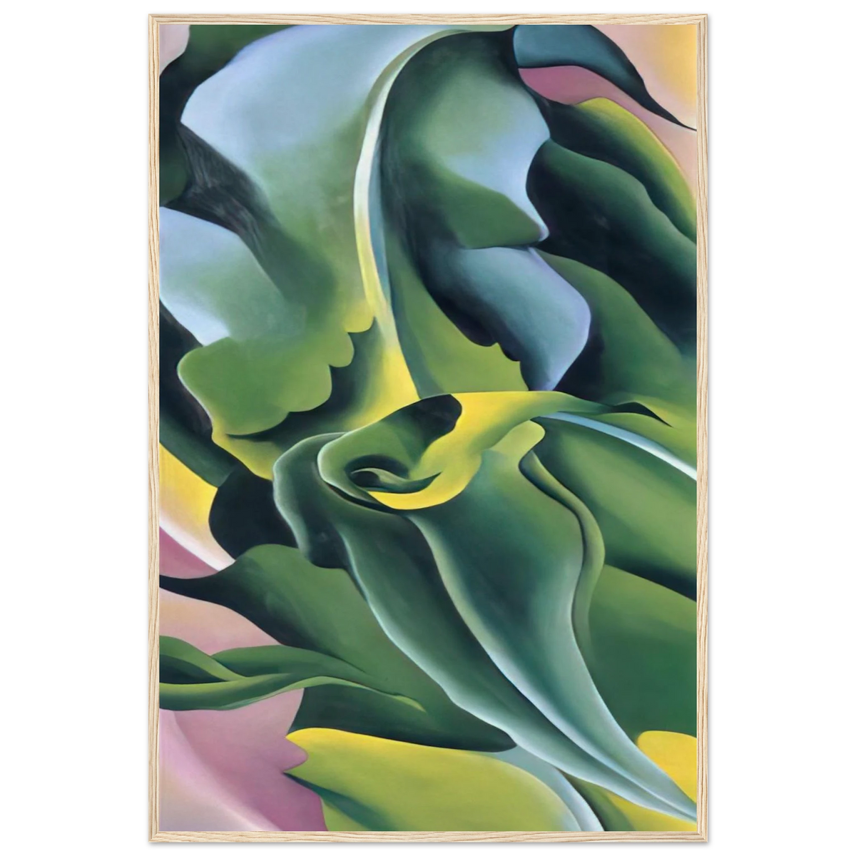 Corn No. 2 Framed Poster | Georgia O'Keeffe Framed Prints Wall Art | Georgia O Keeffe Prints