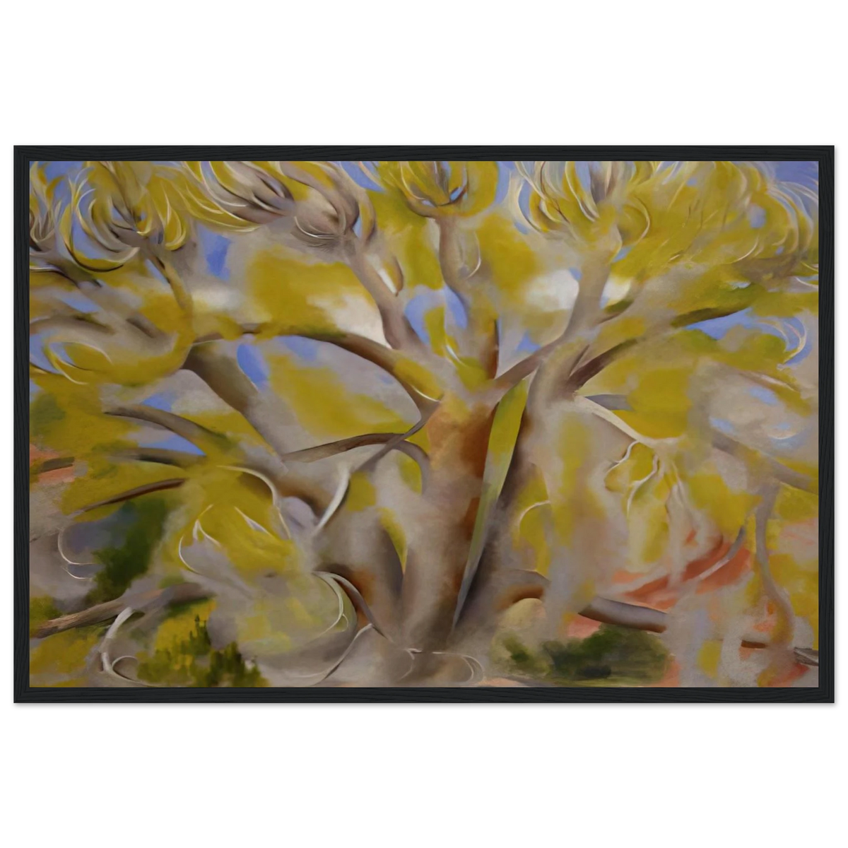 Spring Tree No. 1 Framed Poster | Georgia O'Keeffe Framed Prints Wall Art | Georgia O Keeffe Prints