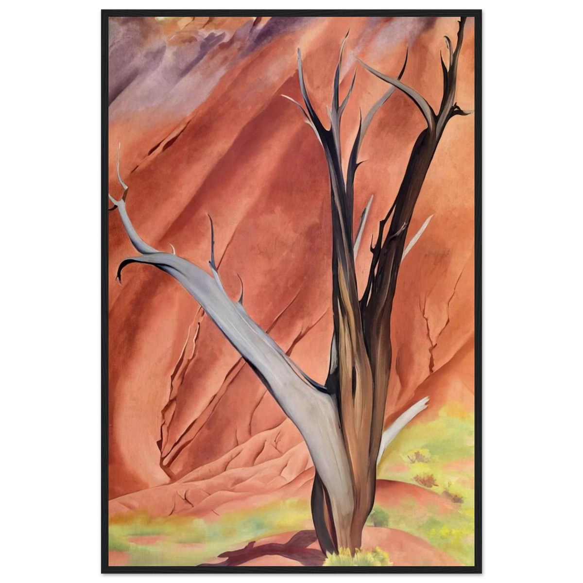 Gerald`s Tree Framed Poster | Georgia O'Keeffe Framed Prints Wall Art | Georgia O Keeffe Prints