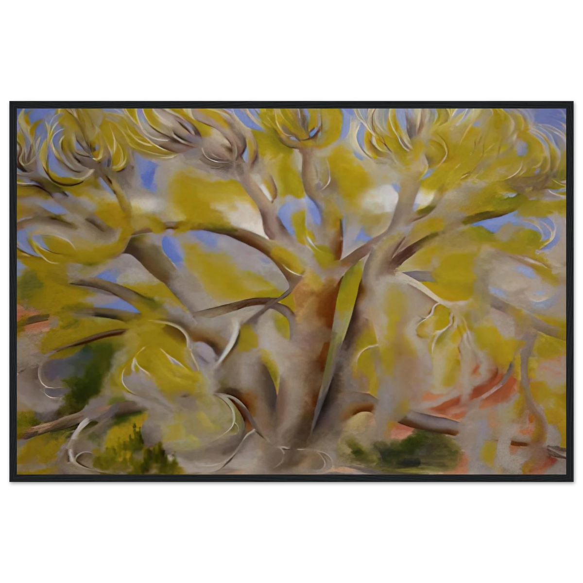 Spring Tree No. 1 Framed Poster | Georgia O'Keeffe Framed Prints Wall Art | Georgia O Keeffe Prints