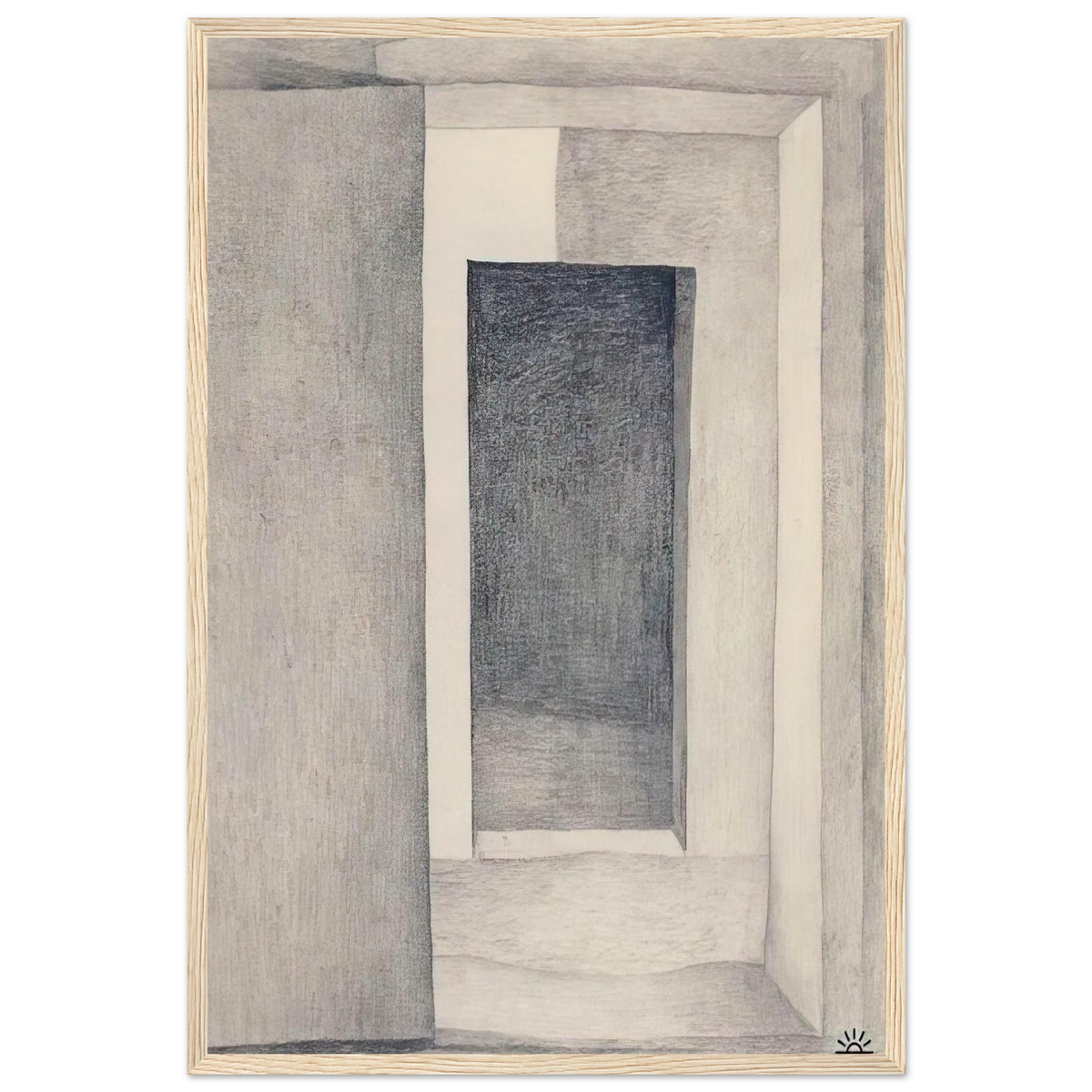 Patio Door Framed Poster | Georgia O'Keeffe Framed Prints Wall Art | Georgia O Keeffe Prints