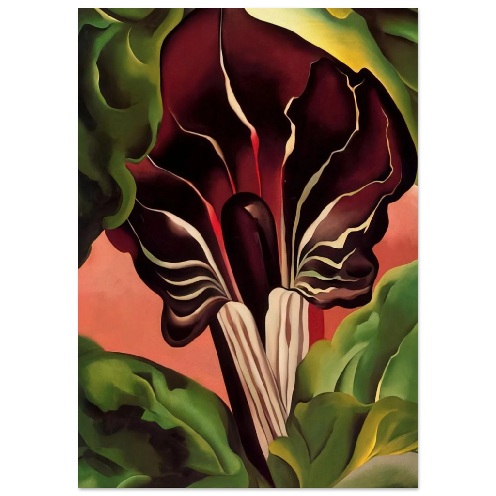 Jack-in-the-Pulpit II Poster | Georgia O'Keeffe Poster | Georgia O Keeffe Prints